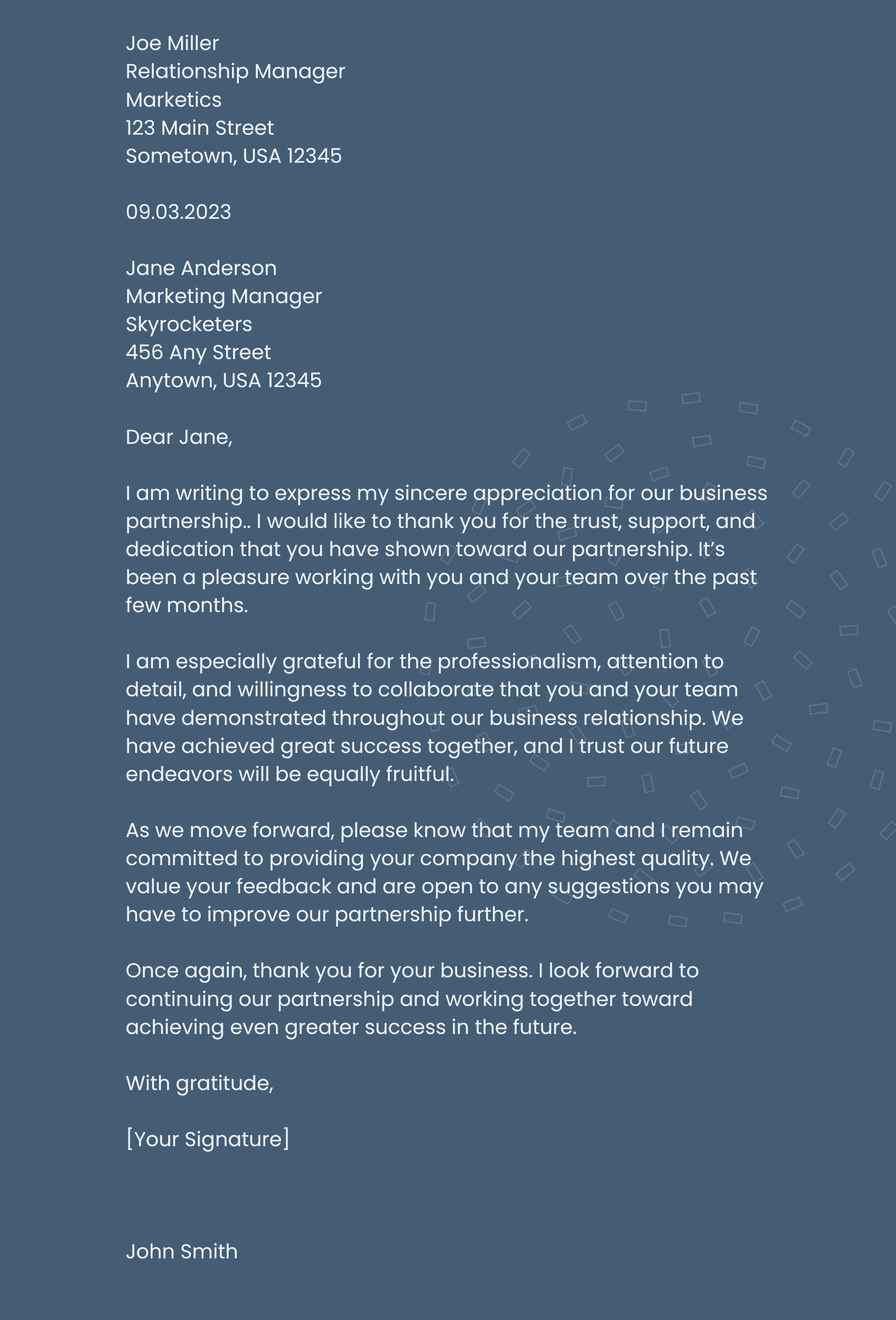 How To Write A Business Letter With Format And Examples Birdeye 7710