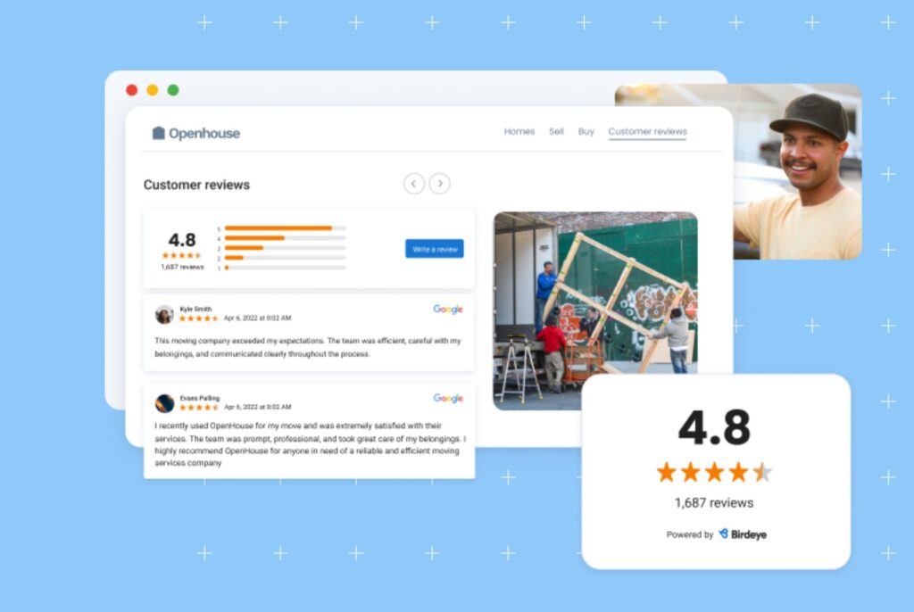 This blog post is about 7 strategies and 14 tools AI for small businesses need to scale. This image shows BirdAI's capabilities.