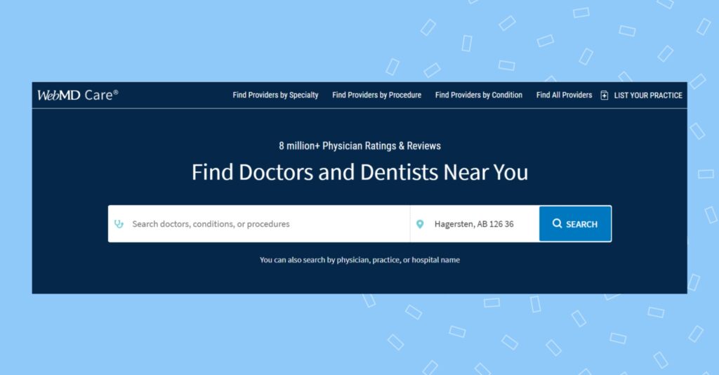 This image is for the blog on doctor review sites. Birdeye helps businesses improve their customer experience.