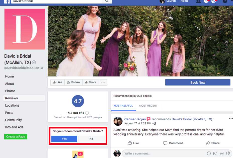 How to leave a recommendation