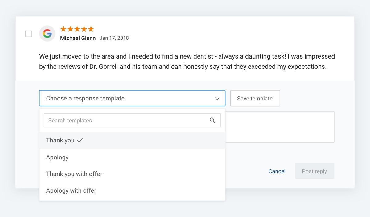 17 Positive Review Examples and Response Templates