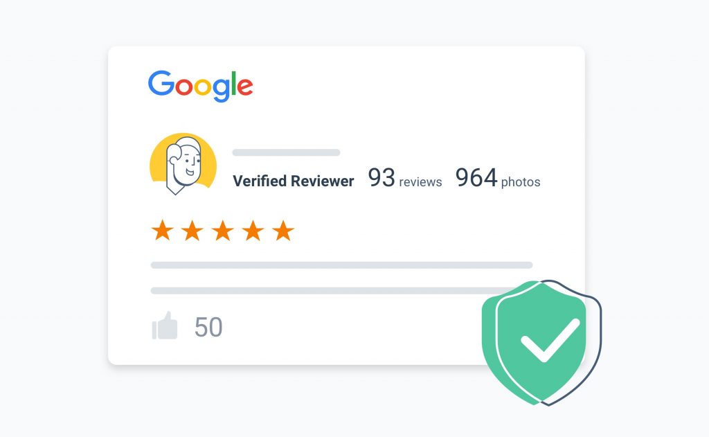 verified Google review