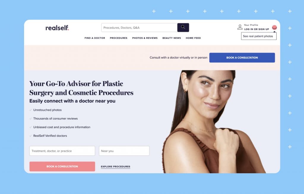 realself.com home page