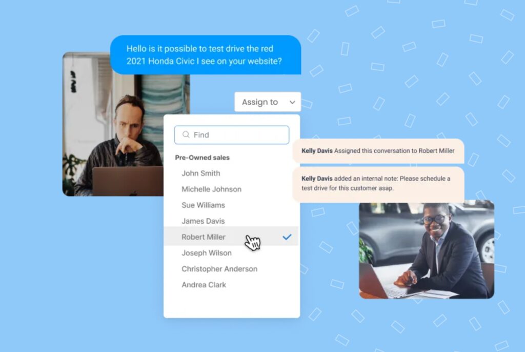 This image is for the blog on streamlining customer communications using AI Chatbot of Birdeye. The pic depicts Birdeye's product dashboard. Birdeye helps businesses improve their customer experience. Read the blog for more.