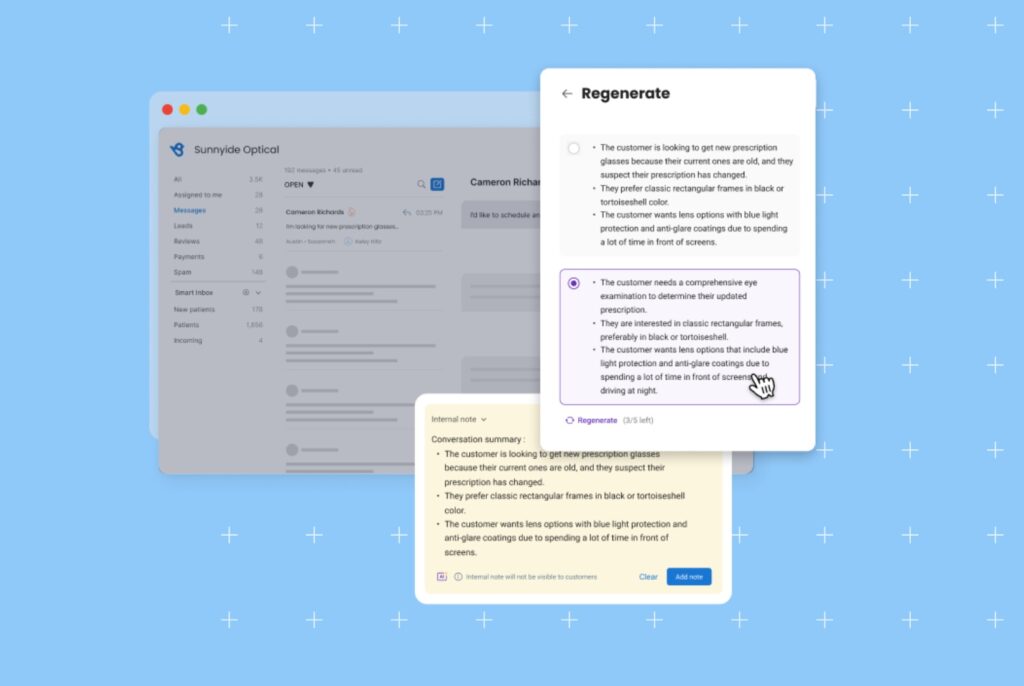 This is a interface of Birdeye Insights. AI for actionable insights from customer feedback can increase the reputation of your business.