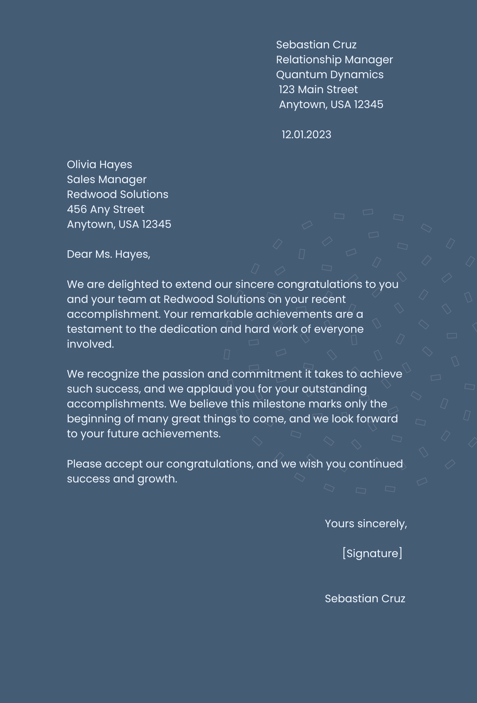 How to write a business letter with format examples birdeye