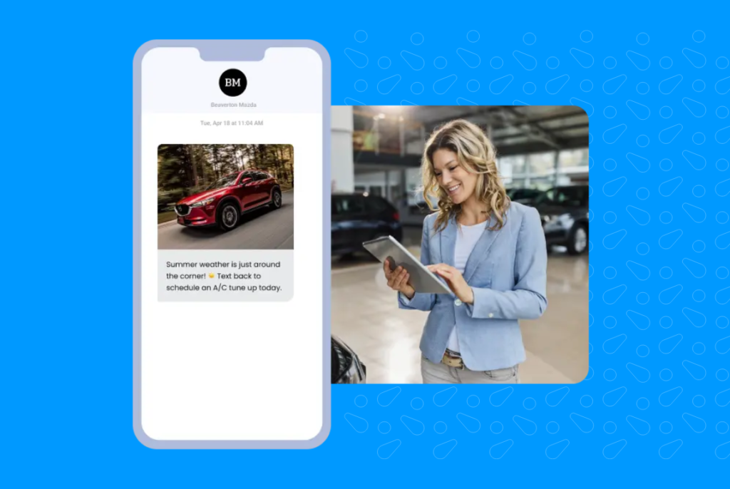 Example of how MMS can help businesses