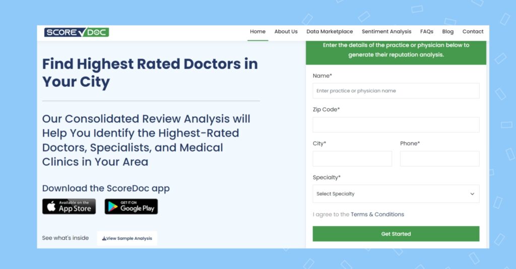 This image is for the blog on doctor review sites. Birdeye helps businesses improve their customer experience. Read the top 11 doctor review sites that are the best.