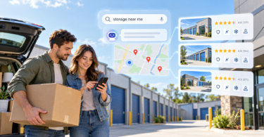 Self-storage AI search optimization