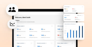 The interface of the Birdeye Command Central dashboard.