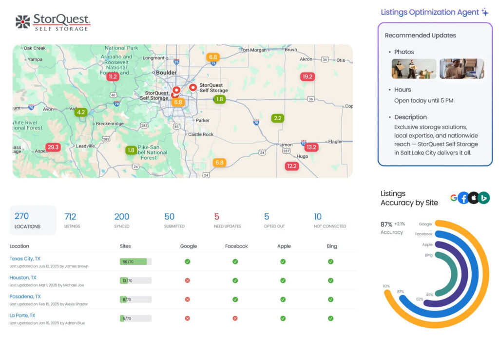 Birdeye Listings AI agent