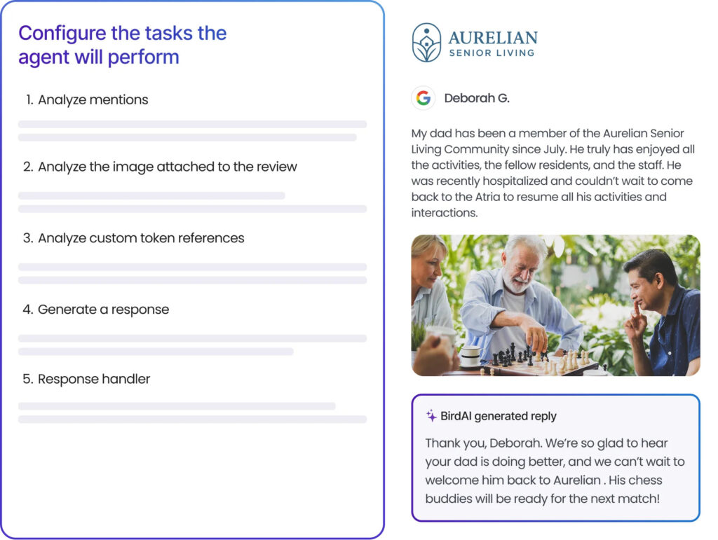 Birdeye Review Response Agent- AI Agents that reply to reviews timely and accurately
