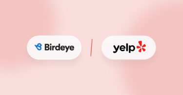 Birdeye and Yelp logos side by side