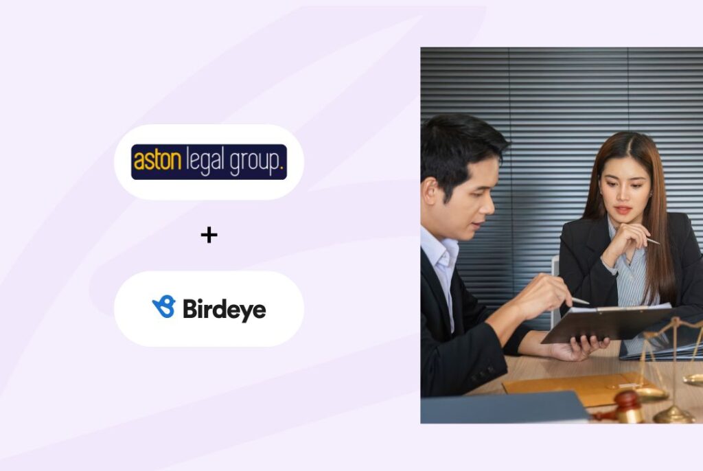 Birdeye and Aston Legal Group case study