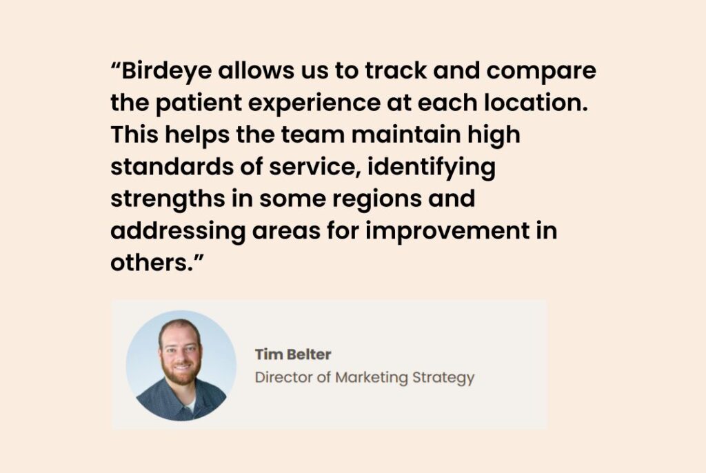 Birdeye and D4C Dental case study testimonial