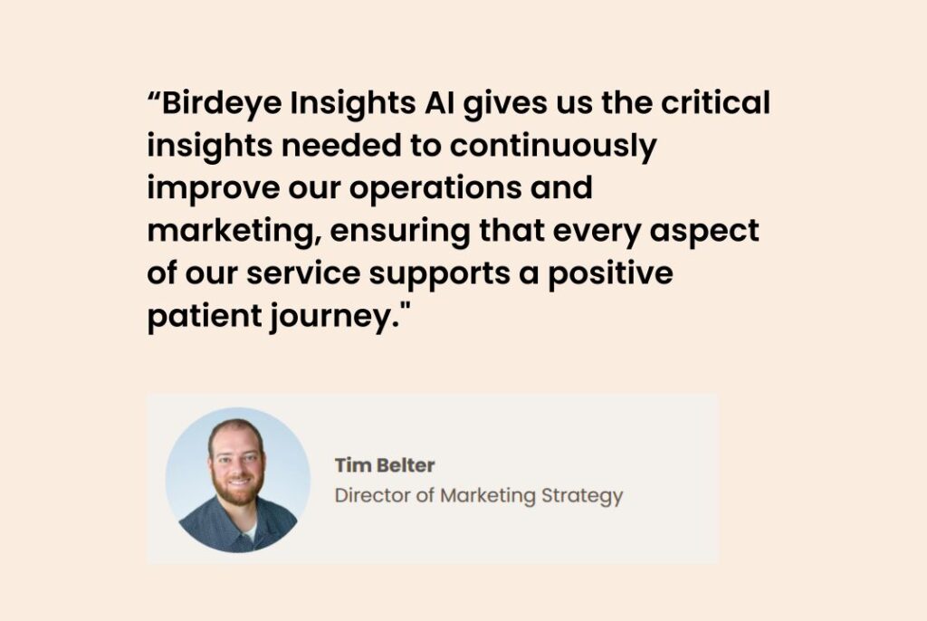 Birdeye and D4C Dental success case study testimonial