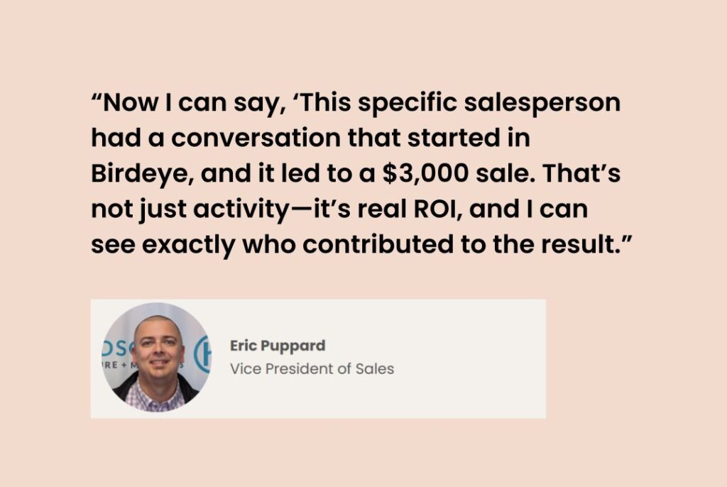 Birdeye and Hudson’s Furniture case study testimonial