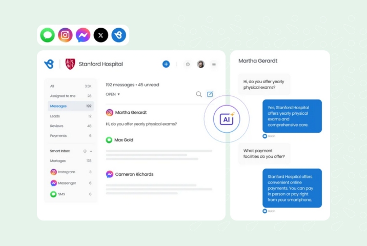 Image shows how healthcare businesses can boost reputatIon via communication management