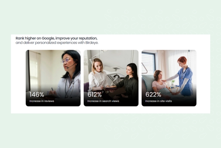 Birdeye results for healthcare businesses
