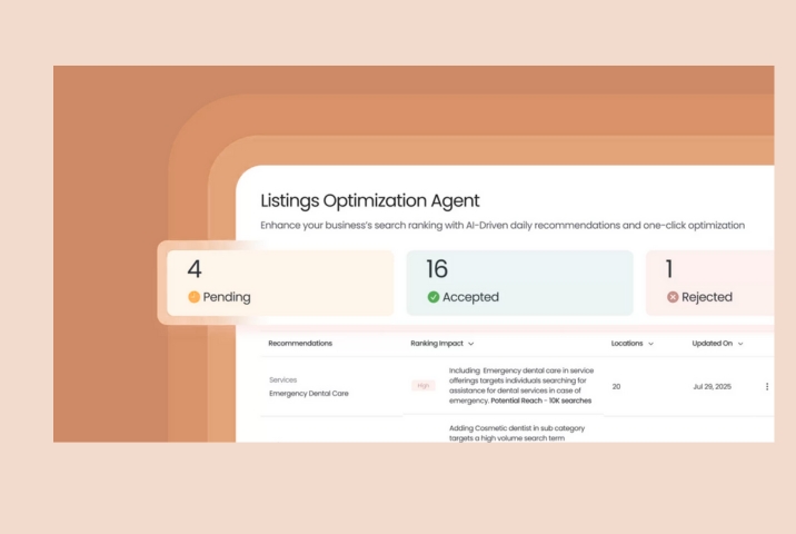 Birdeye listings optimization agent