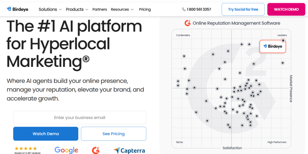 Birdeye- the all-in-one marketing platform

