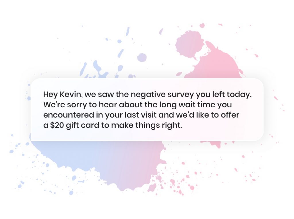responding to negative feedback