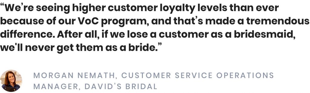 David's Bridal quote
