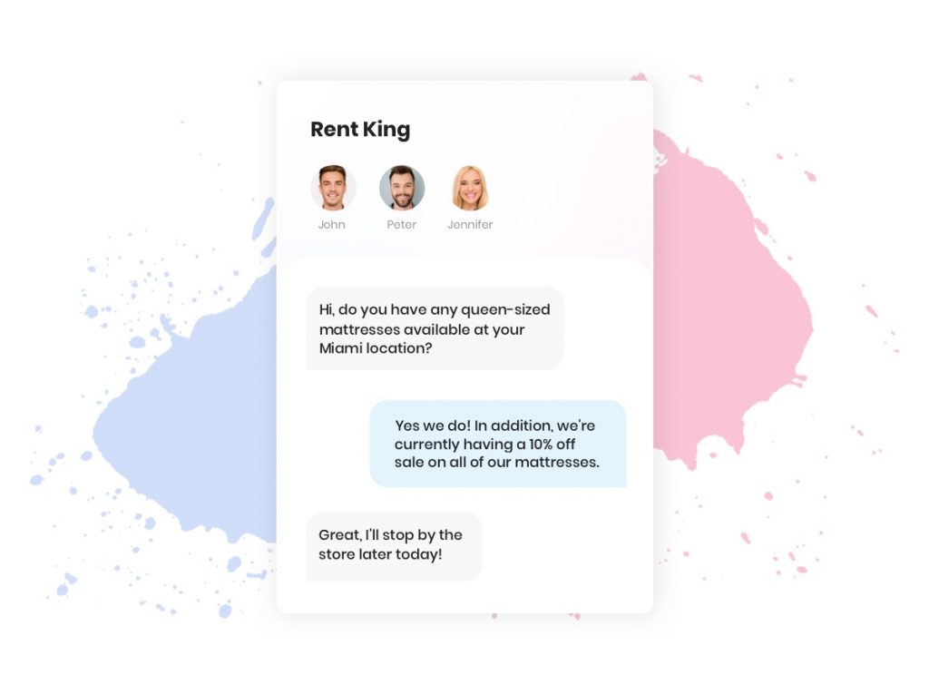 website chat widget