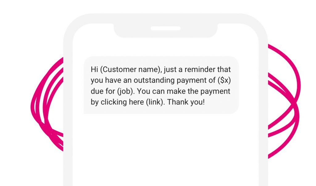 Business text messaging examples