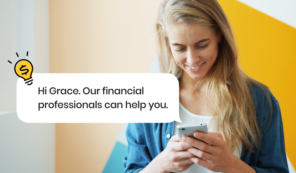 financial institution SMS marketing