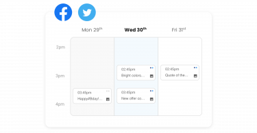 social media calendar