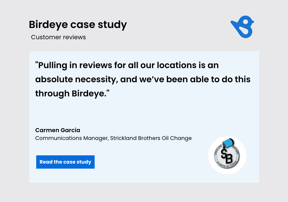 Birdeye Reviews case study.