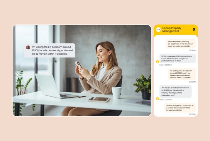 Using chatbot AI to communicate with leads faster 