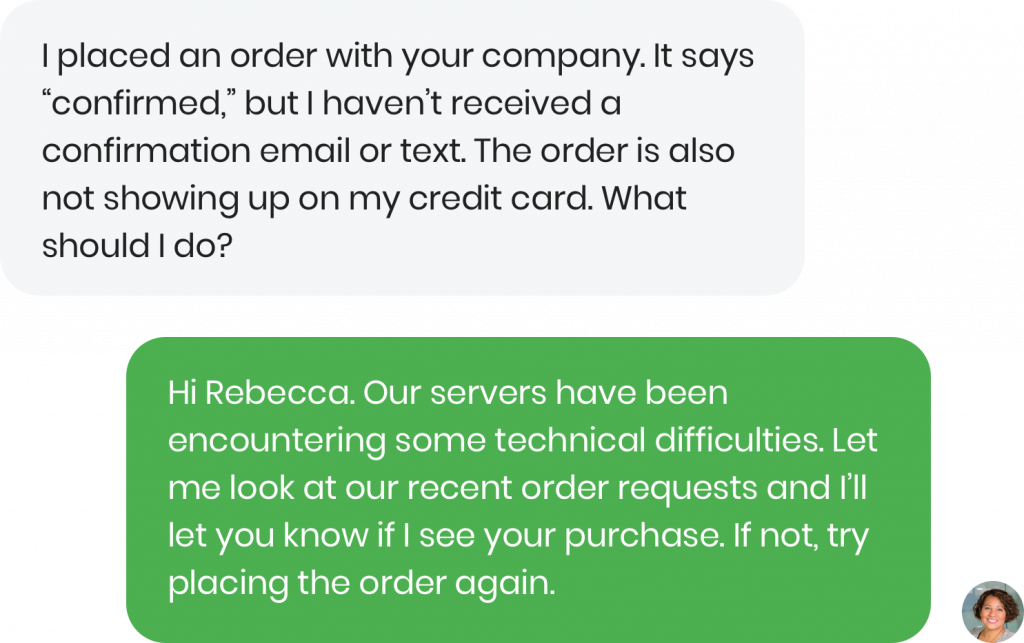 website chat