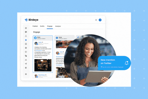 A GIF highlighting Birdeye products like Birdeye reviews, Listing, Referrals, Appoitnments to increase customer marketing.