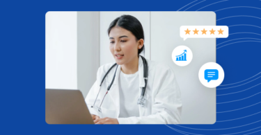 Physician enjoying the benefits of doctor online reputation management.