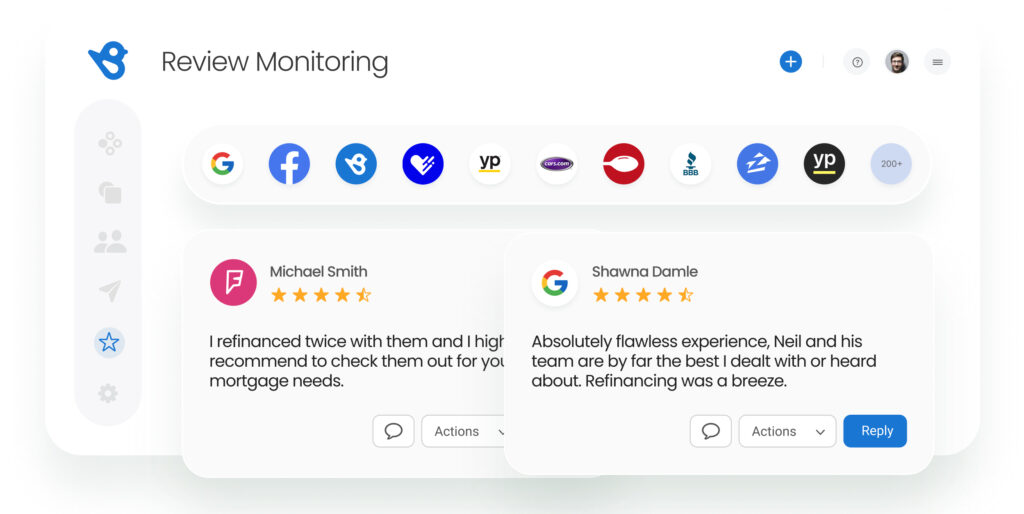 Easily monitor and respond to feedback with Birdeye Reviews AI