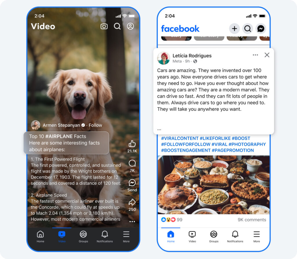 Facebook combats the unrelated captions and hashtag overuse 