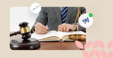 Man learning the ins and outs of law firm marketing.