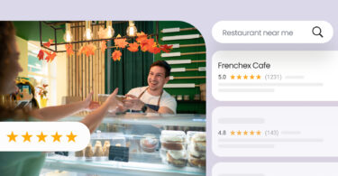 Image shows how Google restaurant reviews help business boost online presence