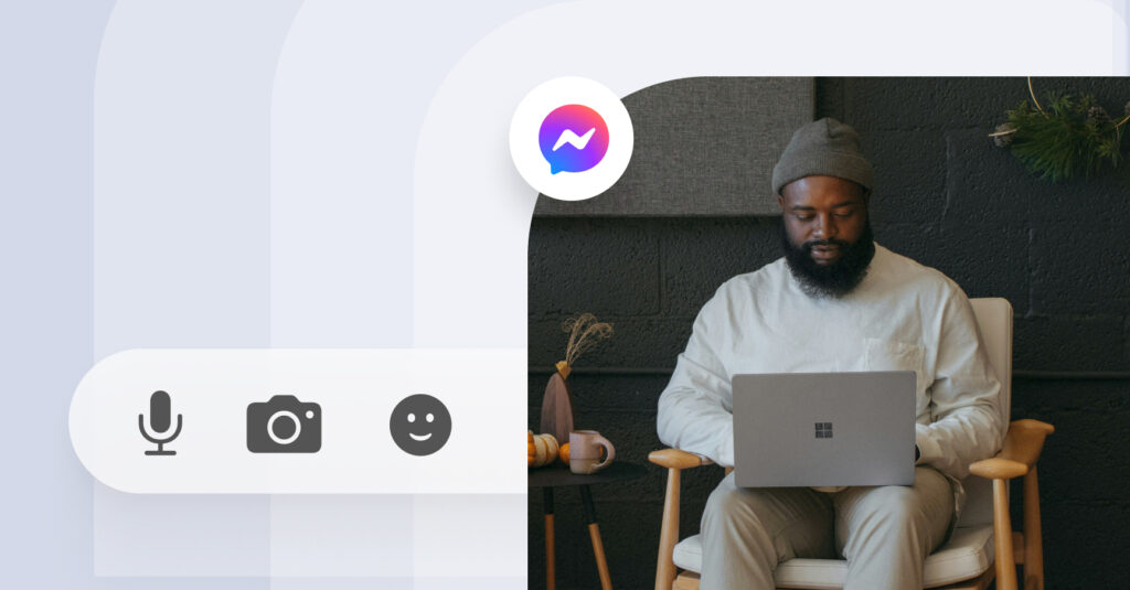 This image is for the blog on Facebook Messenger icons and symbols. Birdeye helps businesses improve their customer experience. Read the blog for more.