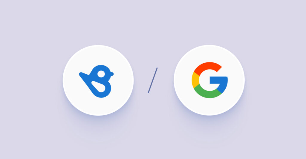 Image shows Google and Birdeye partnerships