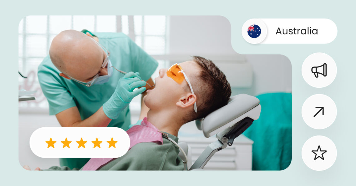 Image shows examples of Dental marketing Australia