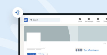 This image is for the blog on How to create a LinkedIn Business Page. Birdeye helps businesses improve their customer experience. Read the blog to learn how to optimize your LinkedIn Business Page, 15 tips on how to grow your LinkedIn Business page, and Use a LinkedIn Business page management platform like Birdeye Social to dominate online.