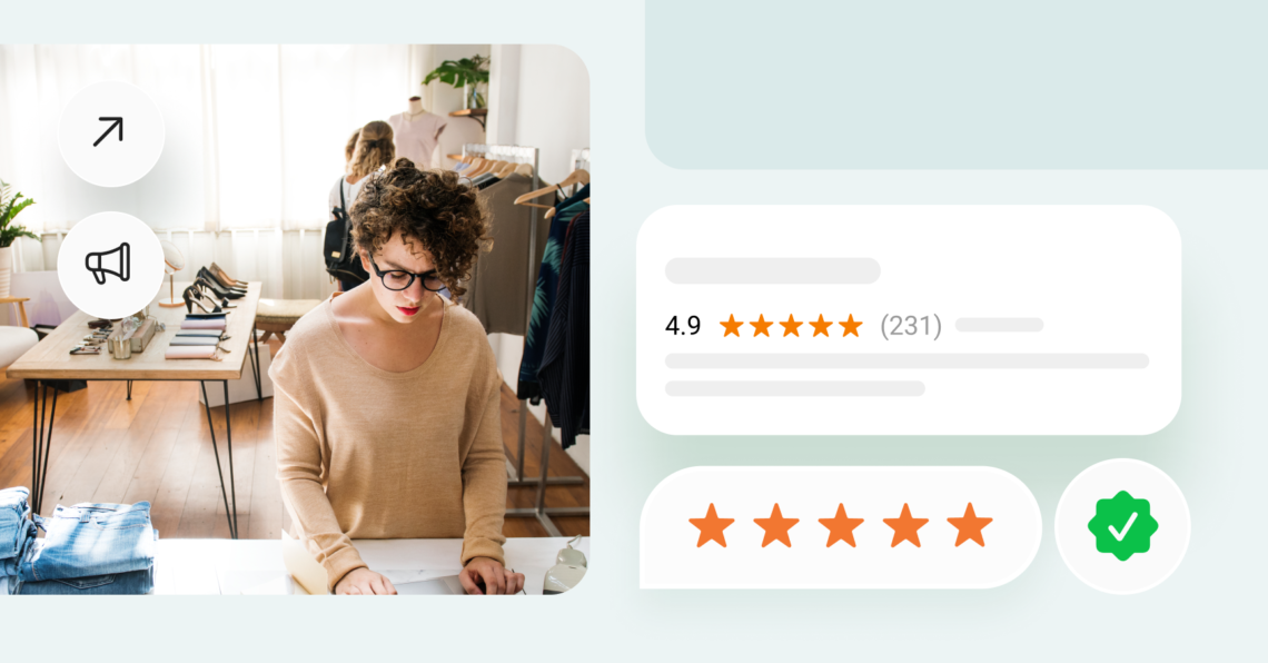 Image shows how businesses can use Birdeye to increase sales via reputation management and insights