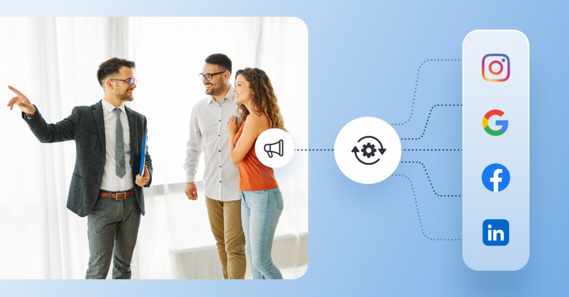 Featured image for real estate social media automation