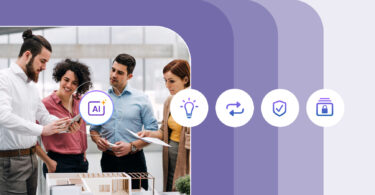 Image shows how Birdeye contributes to the sales process automation stack for multi-location businesses