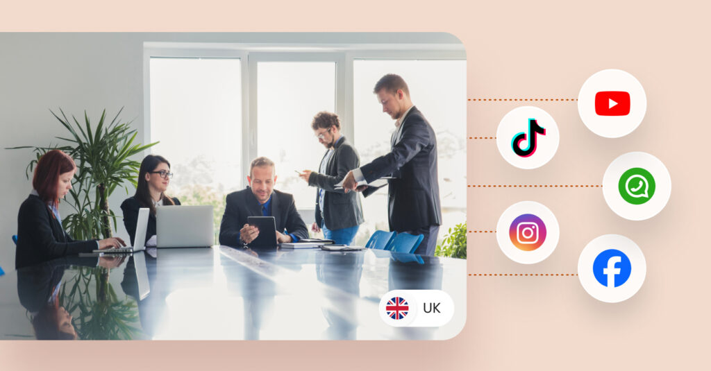 social media sites UK