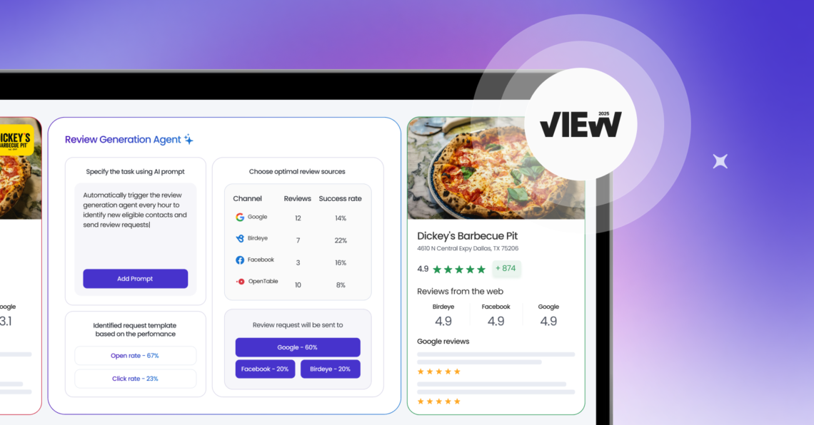 Meet the 2 Birdeye AI Review Agents built to gain more reviews and respond without delay