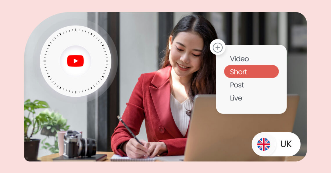 Image shows how knowing the best time to post on YouTube UK helps businesses